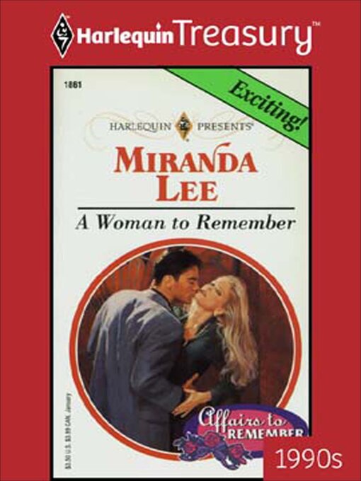 Title details for A Woman to Remember by Miranda Lee - Available